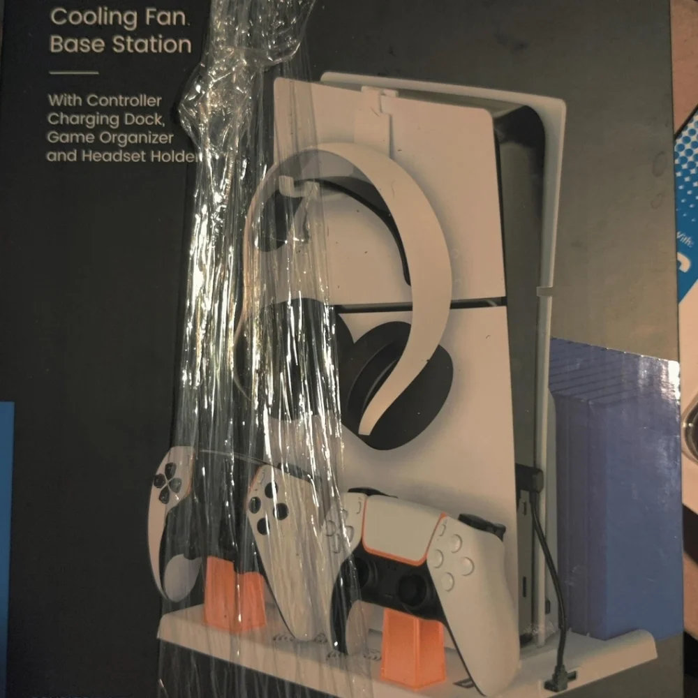 Gaming Console Cooling Fan and Dock